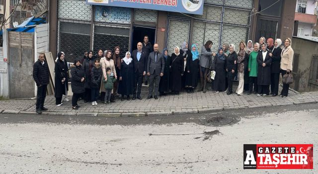 İYİ Parti Ataşehir Belediye Başkan Adayı Ali Coşkun Ataşehir'de çalmadık kapı bırakmıyor