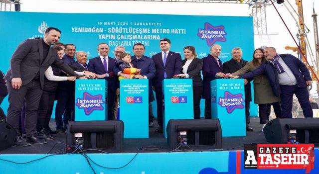 Yenidoğan-Söğütlüçeşme Metro Hattı ilk etap çalışmaları başladı