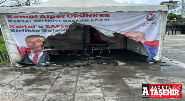 Zafer Partisi'ne 24 saatte 2 ayrı saldırı: Çadır kundaklandı, parti üyesi 1 kişi bıçaklandı