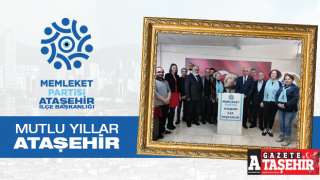 Memleket Partisi Ataşehir İlçe Başkanlığı yeni yıl mesajı