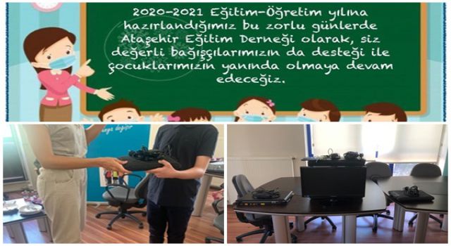 Ata Eğitim Der’den ‘Bilgisayarsız Çocuk Kalmasın’ Kampanyası