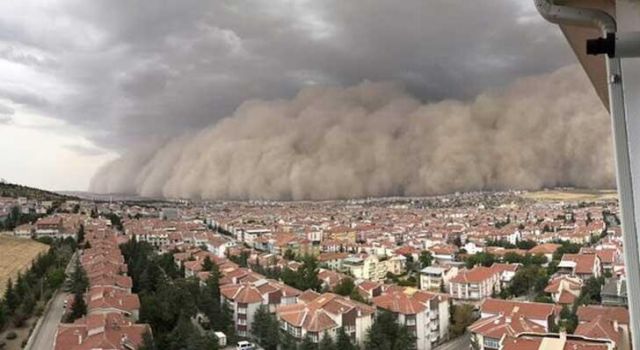 Meteoroloji'den 4 il için lodos ve kum fırtınası uyarısı