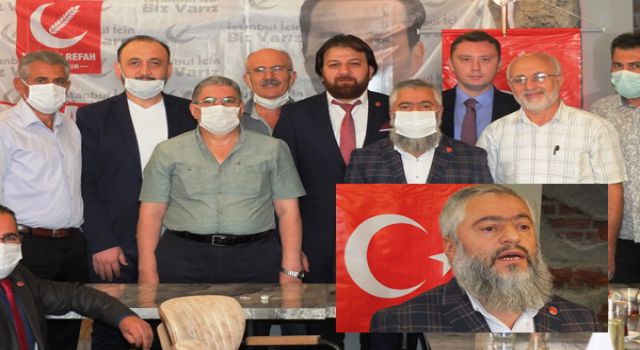 Yeniden Refah Partisi Ataşehir İlçe Başkanlığı Muhtarları ağırladı