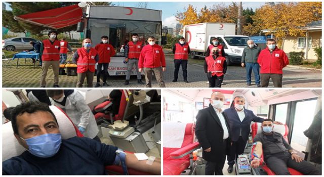 Ataşehir Kızılay kan bağışı kampanyalarına aralıksız devam ediyor