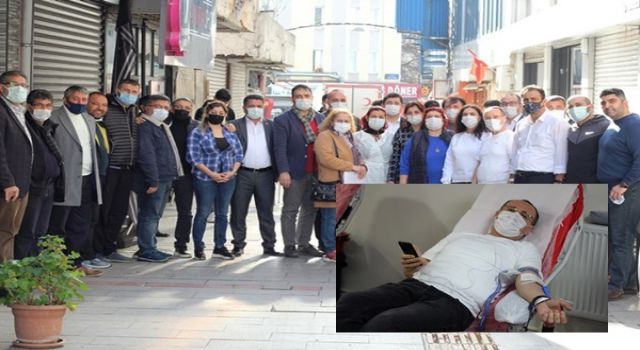 Ataşehir ‘de Yeni Yılın ilk kan bağışı kampanyası KAR-DER’den