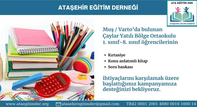 ATA EĞİTİM DER çocukların yüzünü güldürmeye devam ediyor