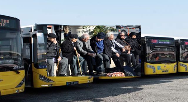 65 yaş üstü ve 20 yaş altı vatandaşlar toplu ulaşımı kullanabilecek