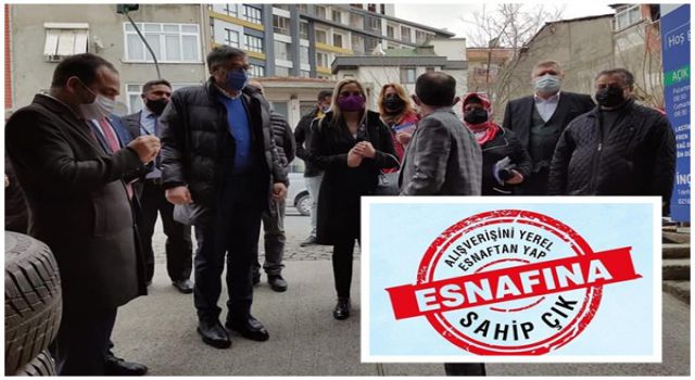CHP Ataşehir'den 'Esnafına Sahip Çık' kampanyası