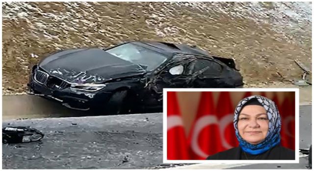 Sancaktepe Belediye Başkanı Şeyma Döğücü trafik kazası geçirdi