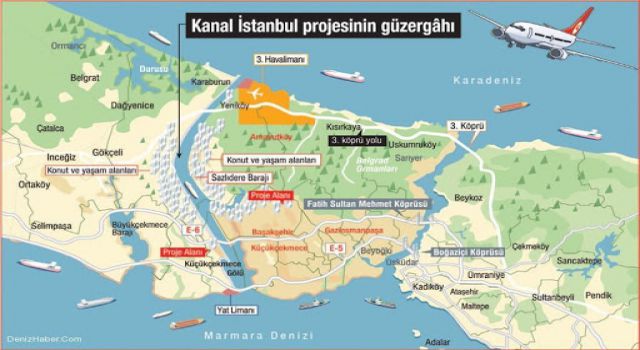 Kanal İstanbul Projesi imar planlarına itiraz süreci başladı