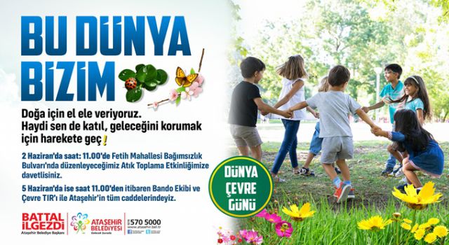 Ataşehir’de 12. Çevre Şöleni’yle farkındalık oluşturulmaya devam ediliyor