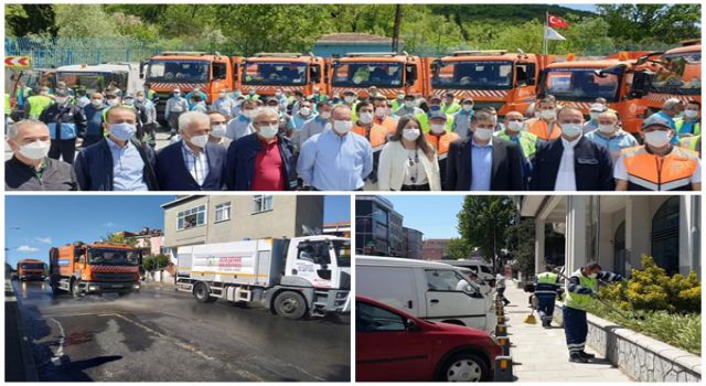 Ataşehir'de İBB destekli 'Bahar Temizliği' yapıldı
