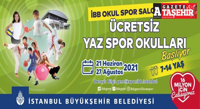 İBB'nin ücretsiz yaz spor okulları başlıyor