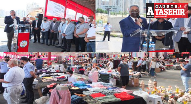 Barbaros Kapalı Pazarı’nın resmi açılışı yapıldı