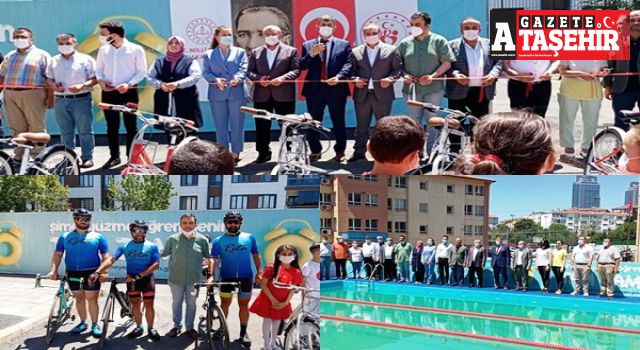 Yüzme Havuzu ve Bisiklet Yaz Okulu törenle açıldı