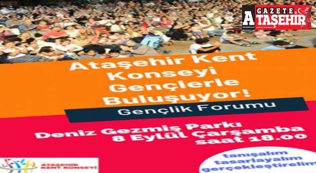 Ataşehir Kent Konseyi'nden Gençlik Formu