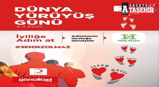 Ataşehir "İyiliğe Adım At" sloganıyla yürüyor