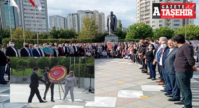 Ataşehir’de CHP’nin 98.Kuruluş yıldönümü törenle kutlandı