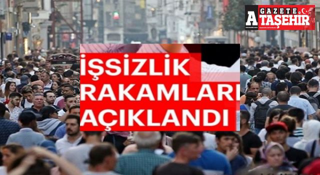 Temmuz ayına ait işsizlik rakamları açıklandı