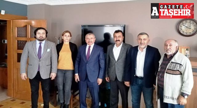 AK Parti İlçe Başkanı İsmail Erdem gazetemizi ziyaret etti