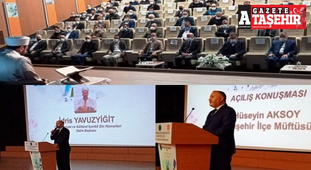 Ataşehir Müftülüğü, “Peygamberimiz ve Vefa Toplumu” konulu konferans düzenledi