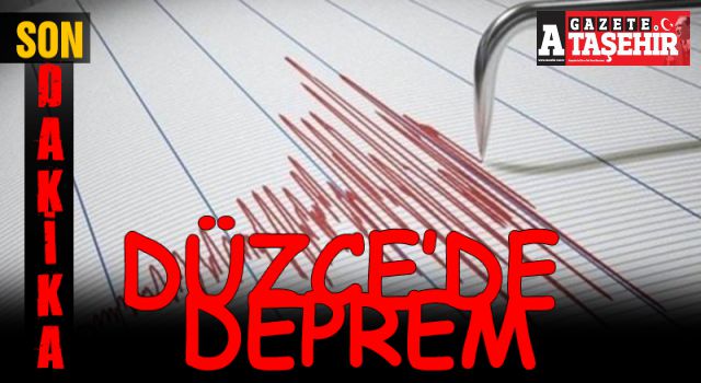 Düzce'de korkutan deprem. İstanbul ve çevre illerde de hissedildi