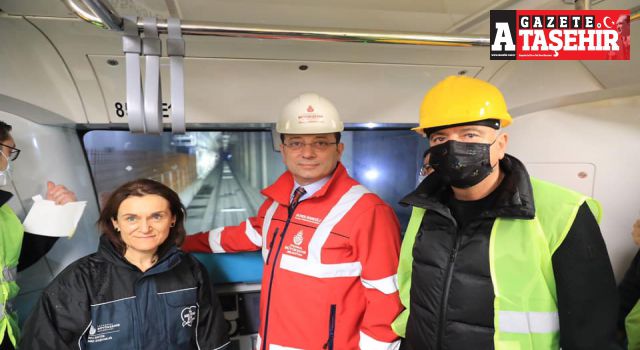Dudullu-Bostancı metro hattında test sürüşü gerçekleştirildi