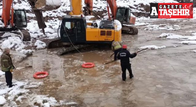 Ataşehir'de feci kaza. Kepçe operatörü hayatını kaybetti