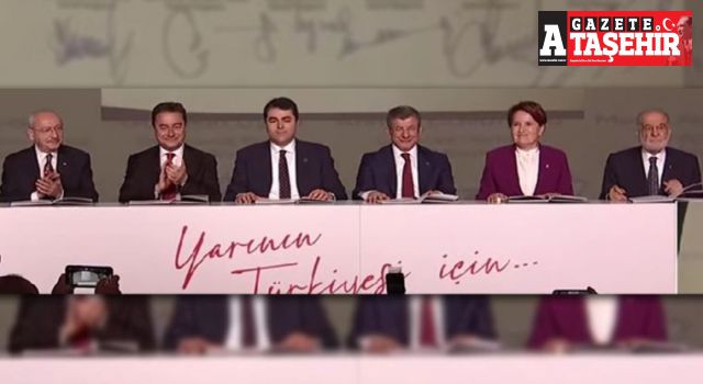 Ankara'da tarihi gün. 6 Lider imzaları attı