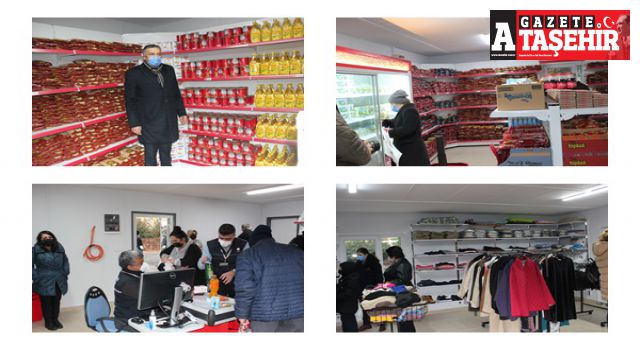 Ataşehir Belediyesi 3’üncü Sosyal Marketi açtı