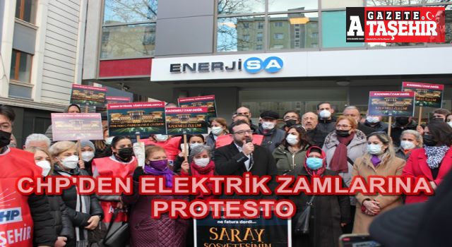 CHP'den, elektrik zamları için İstanbul'un 39 ilçesinde eş zamanlı protesto