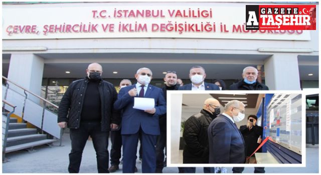 İYİ Parti Ataşehir'de askıda olan İstanbul Yenişehir İmar Planlarına İtiraz