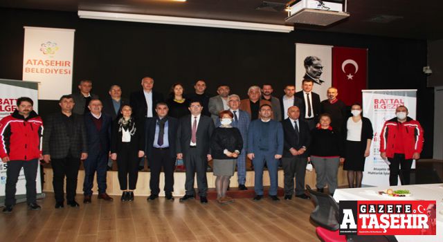 Ataşehir Belediyesi Muhtarlık İşleri Müdürlüğü mahalle muhtarlarıyla bir araya geldi