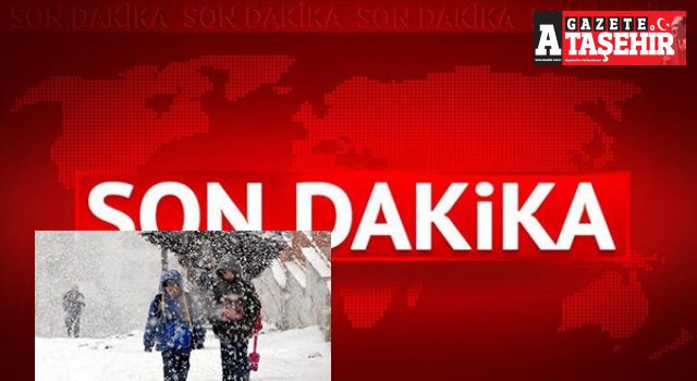 Valilik açıkladı: İstanbul'da okullar tatil edildi