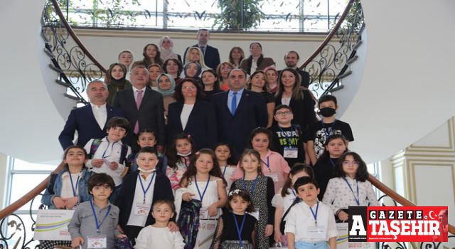 Ataşehir Çocuk Meclisi'nden Başkan İlgezdiye ziyaret