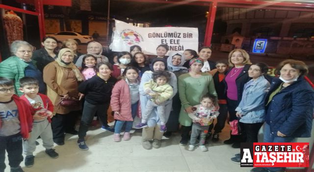 Gönlümüz Bir El Ele Derneği yetim ve ailelerini iftarda ağırladı