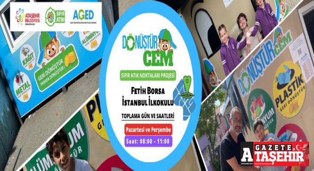 “DÖNÜŞTÜRCEM” SIFIR ATIK PROJESİ toplama gün ve saatleri