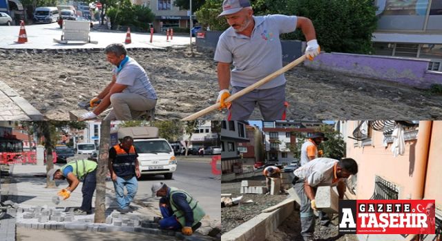 Ataşehir’de yol bakım çalışmaları aralıksız sürüyor