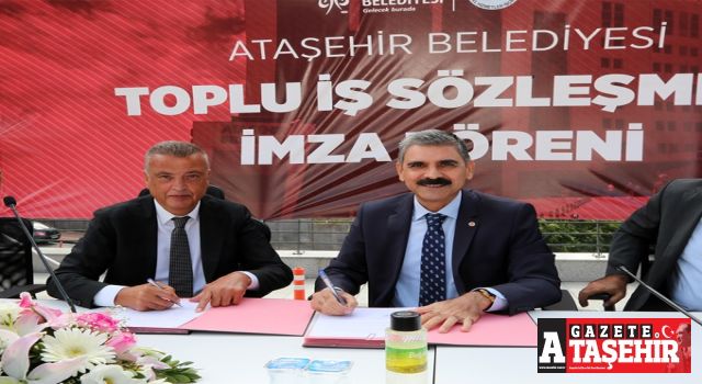 Ataşehir Belediye emekçileri yüzde 110 luk zammı halaylarla kutladı
