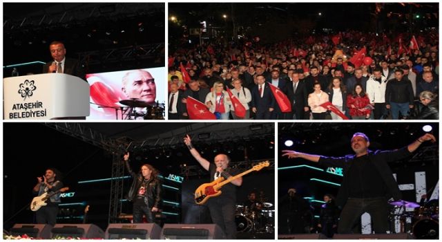 Ataşehir Cumhuriyet'in 99. Yılını On binlerle coşkuyla kutladı