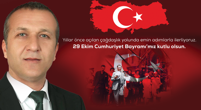 Encümen Üyesi Ertuğrul Baysal; '29 Ekim Cumhuriyet Bayramınızı Kutluyorum'