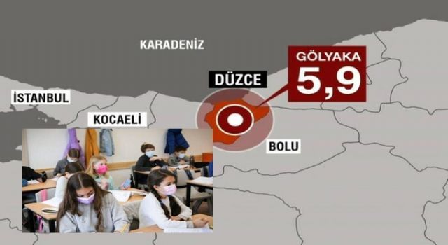 Deprem nedeniyle okulların tatil edildiği iller