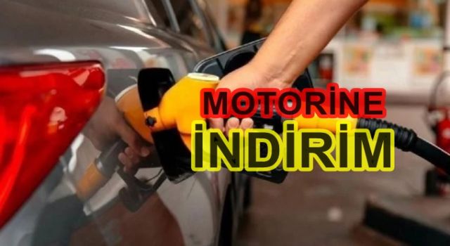 Motorine indirim geldi