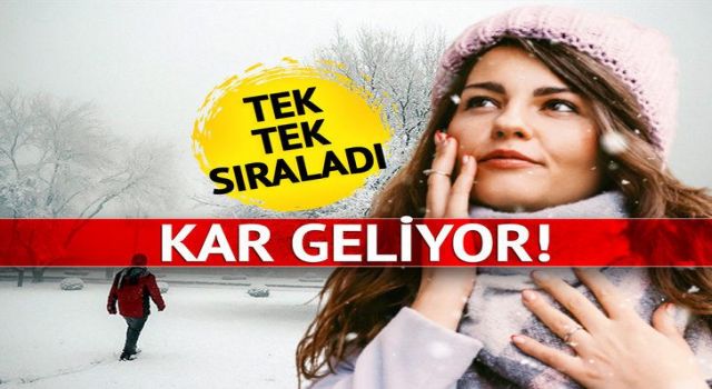 İstanbul'a kar ne zaman yağacak?