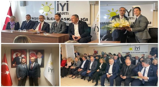 İYİ Parti Ataşehir önemli konuklarını ağırladı