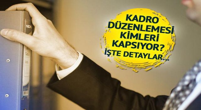 Sözleşmelilere kadro teklifi Meclis'te!