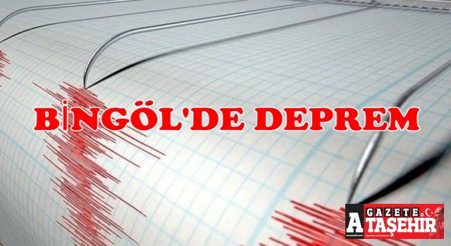 Son dakika: Bingöl'de deprem