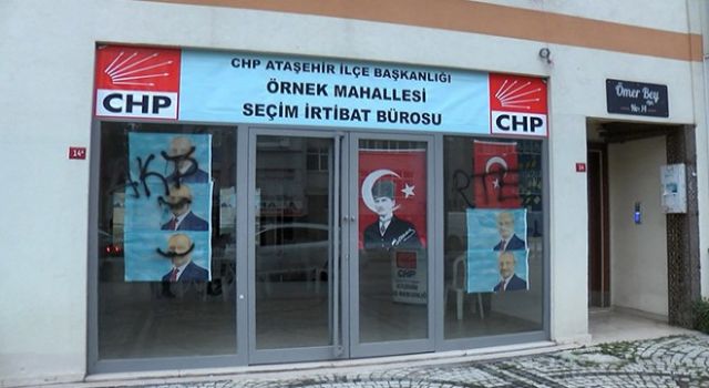 Ataşehir'deki CHP Seçim İrtibat Bürosu'na saldırdığı iddia edilen 6 kişi tutuklandı