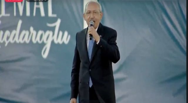 Kemal Kılıçdaroğlu İstanbul Mitinginde; " Saray merakım yok. Sizler gibi yaşamaktan gurur duyuyorum"