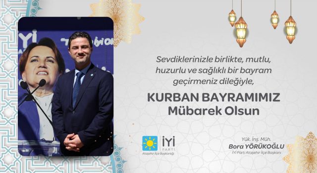 Başkan Bora Yörükoğlu: 'Bayramlar huzur ve çoşku kaynağıdır'